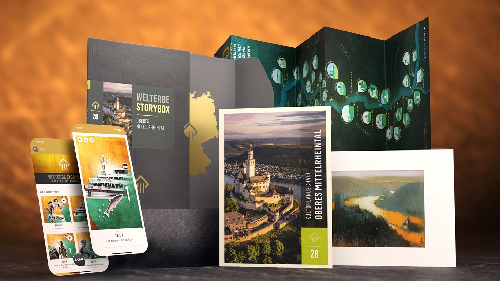 Die Welterbe - Storybox vereint spannende Inhalte rund um unsere Region in einem liebevoll gestalteten Paket! Foto:OMT